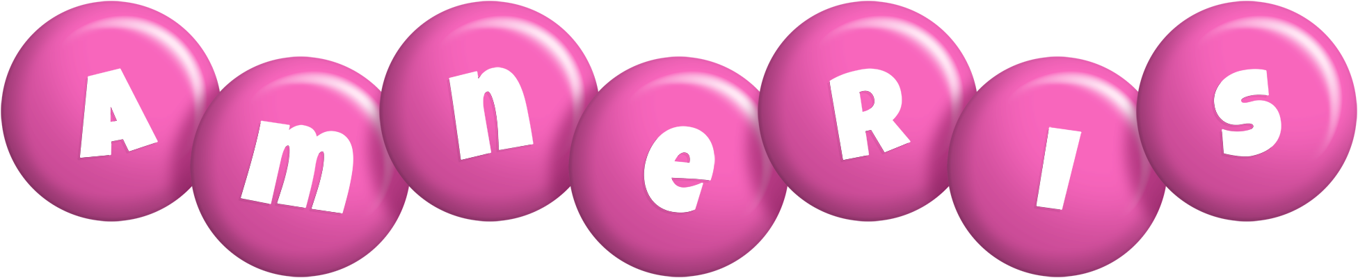 Amneris candy-pink logo
