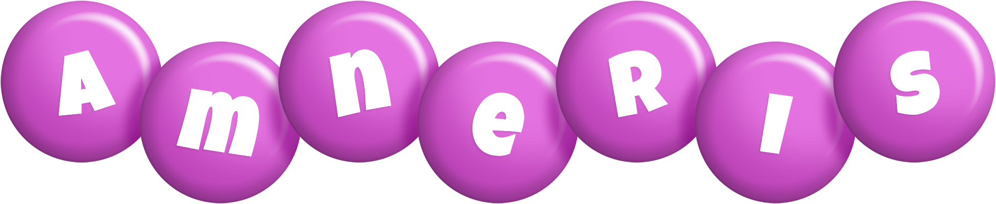 Amneris candy-purple logo