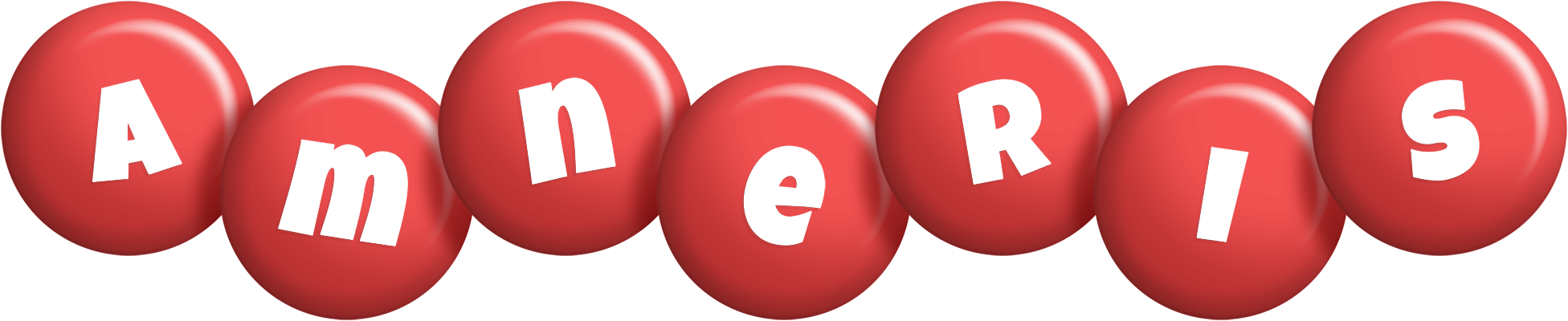 Amneris candy-red logo