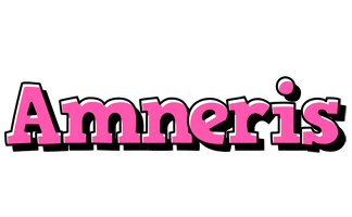 Amneris girlish logo