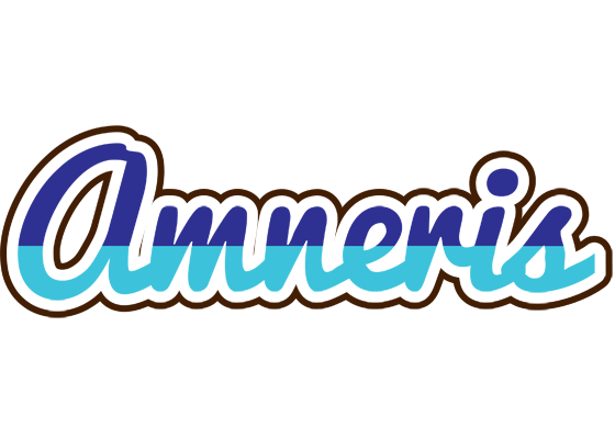 Amneris raining logo