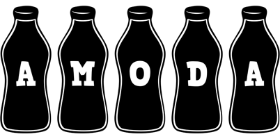 Amoda bottle logo