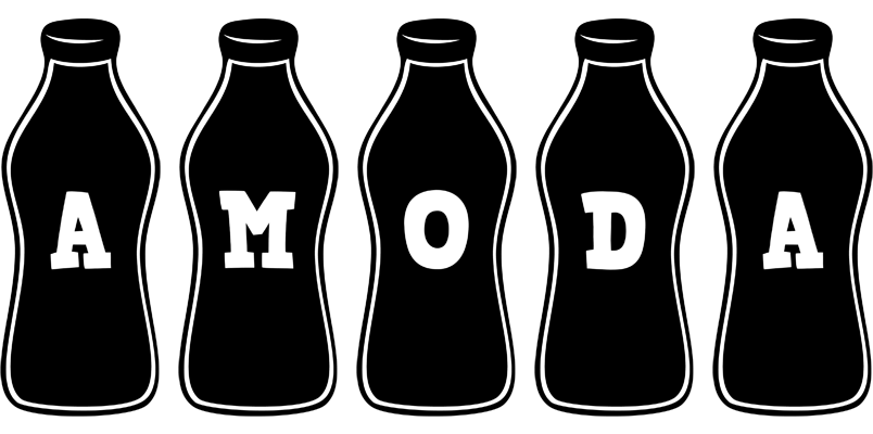 Amoda bottle logo