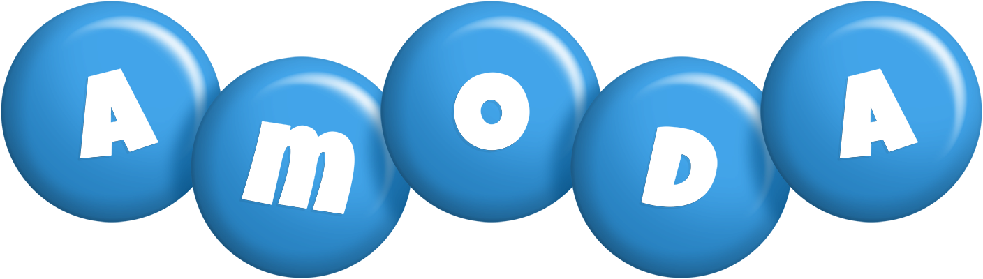 Amoda candy-blue logo