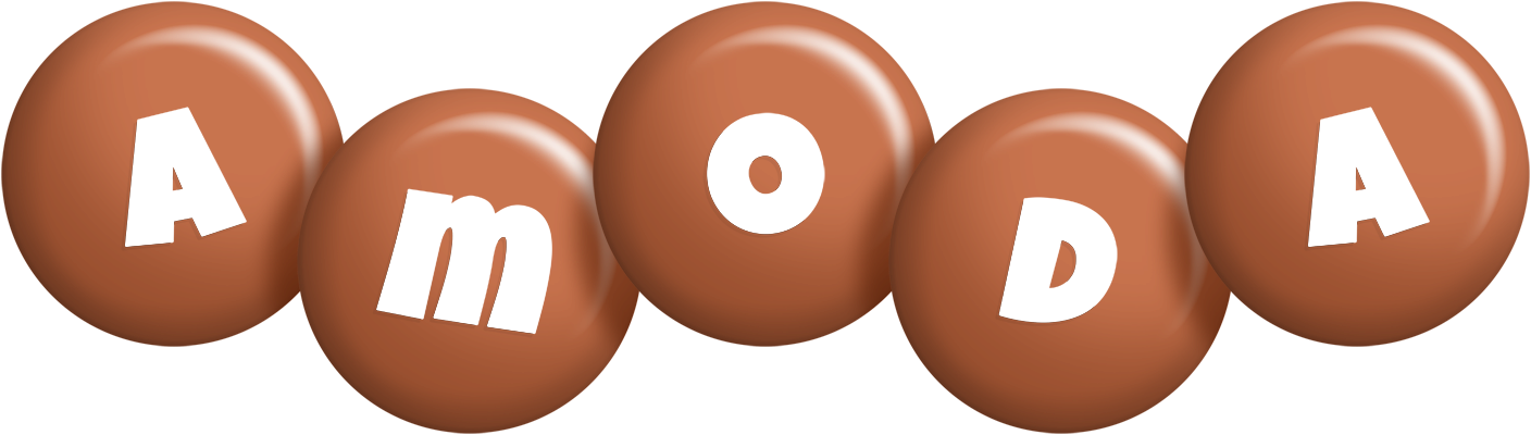 Amoda candy-brown logo