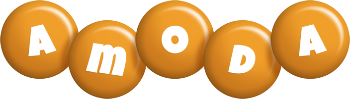 Amoda candy-orange logo