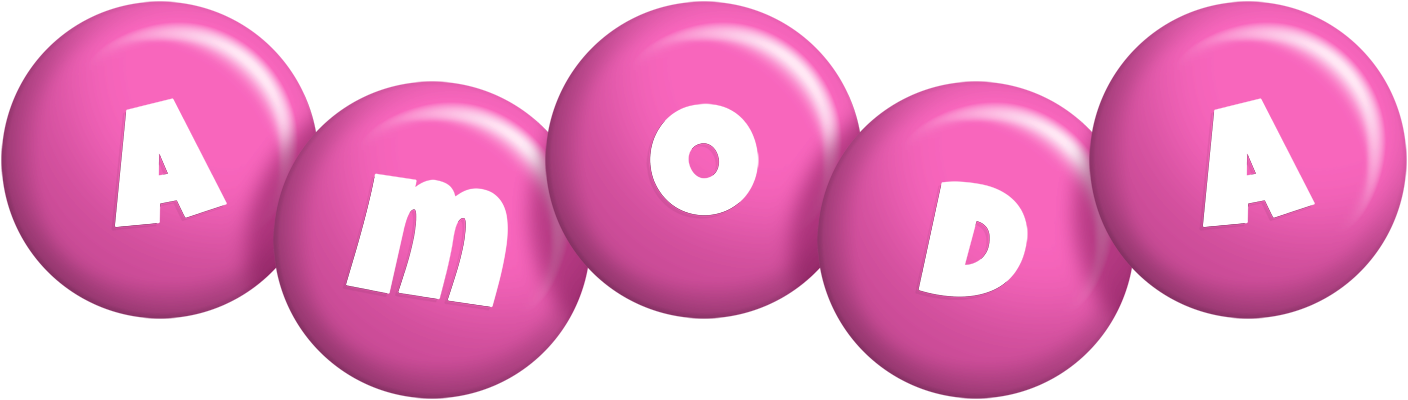 Amoda candy-pink logo