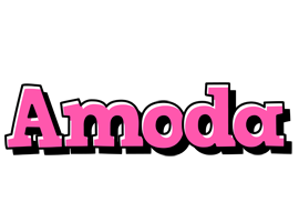 Amoda girlish logo