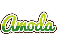 Amoda golfing logo