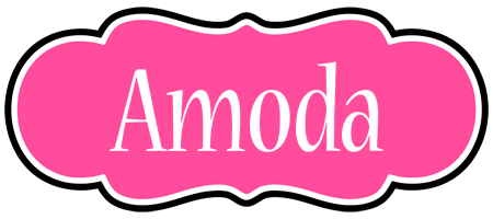 Amoda invitation logo