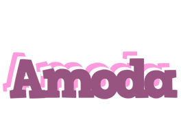 Amoda relaxing logo