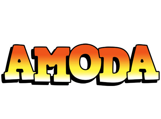 Amoda sunset logo