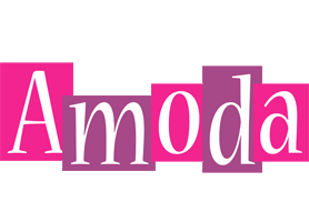 Amoda whine logo