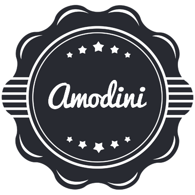 Amodini badge logo