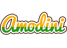 Amodini banana logo