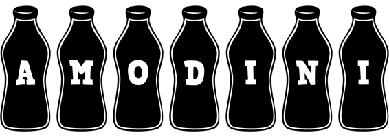 Amodini bottle logo