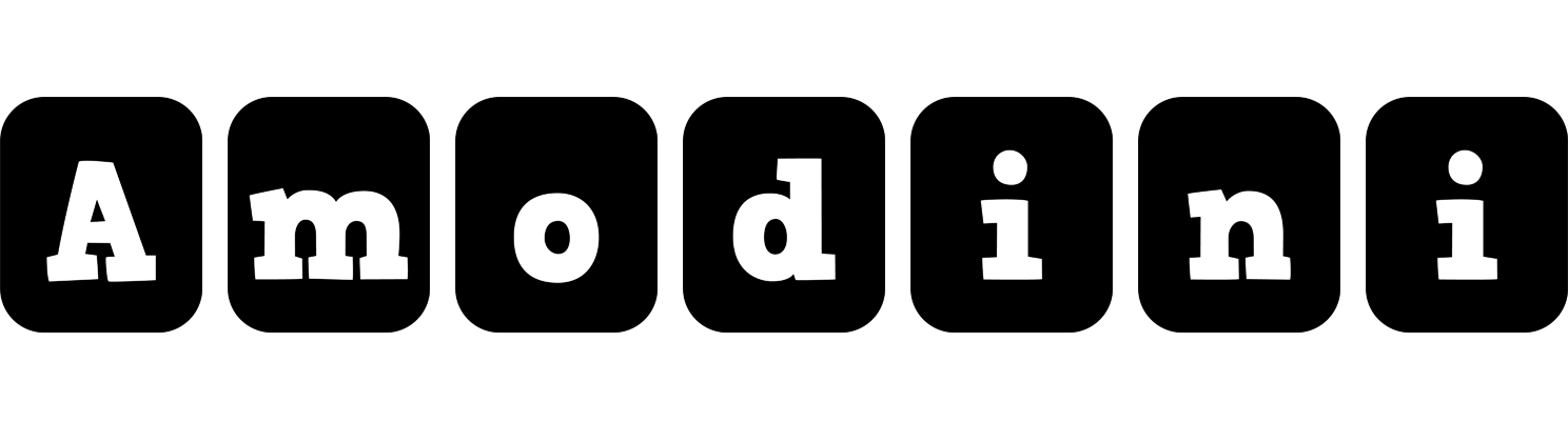 Amodini box logo