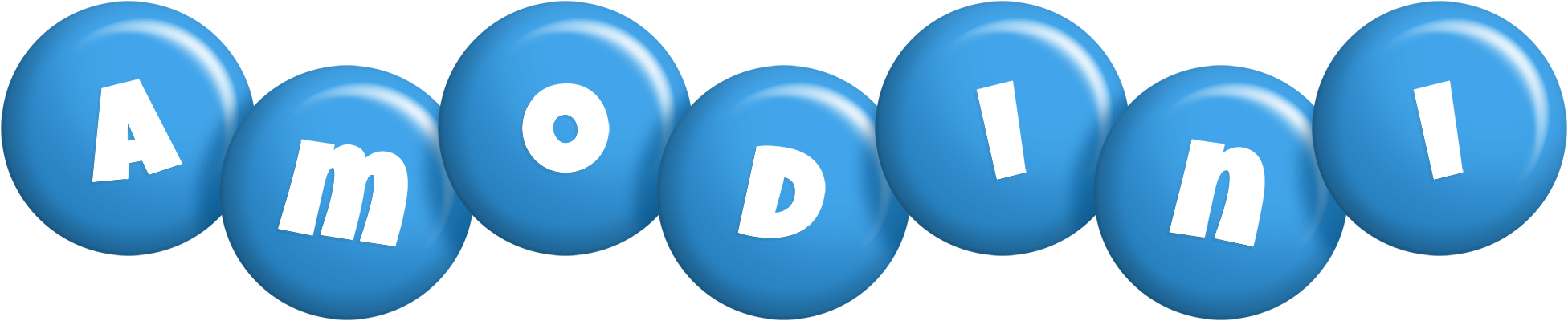 Amodini candy-blue logo