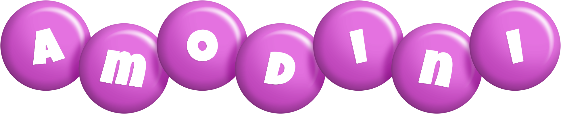 Amodini candy-purple logo