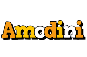 Amodini cartoon logo