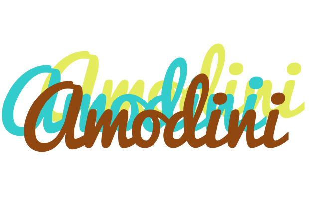 Amodini cupcake logo