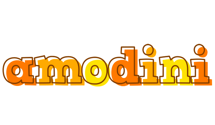 Amodini desert logo