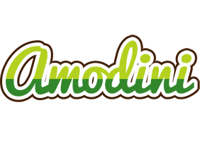 Amodini golfing logo