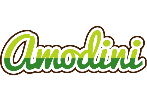 Amodini golfing logo