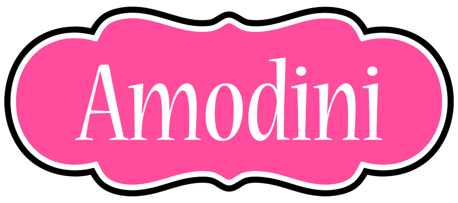 Amodini invitation logo