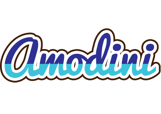 Amodini raining logo
