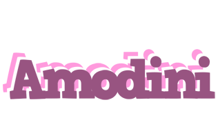 Amodini relaxing logo