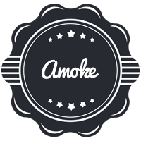 Amoke badge logo