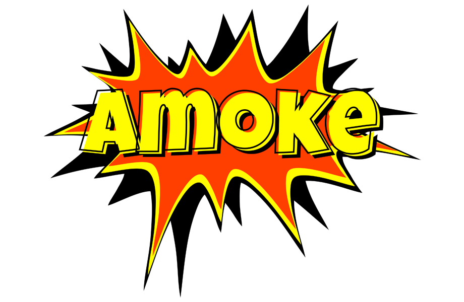 Amoke bazinga logo