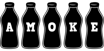 Amoke bottle logo