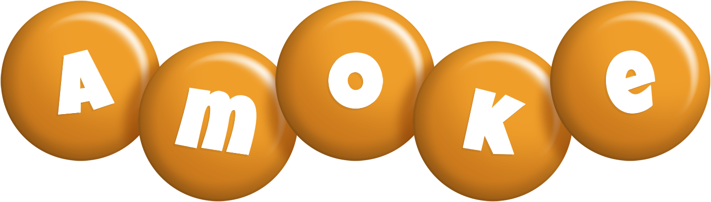 Amoke candy-orange logo