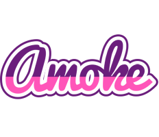 Amoke cheerful logo