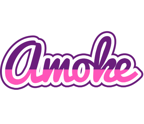 Amoke cheerful logo