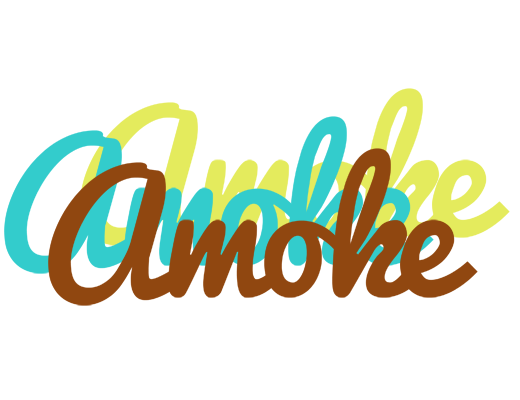 Amoke cupcake logo