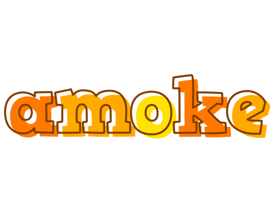 Amoke desert logo