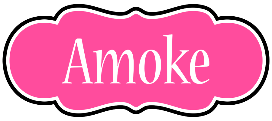 Amoke invitation logo