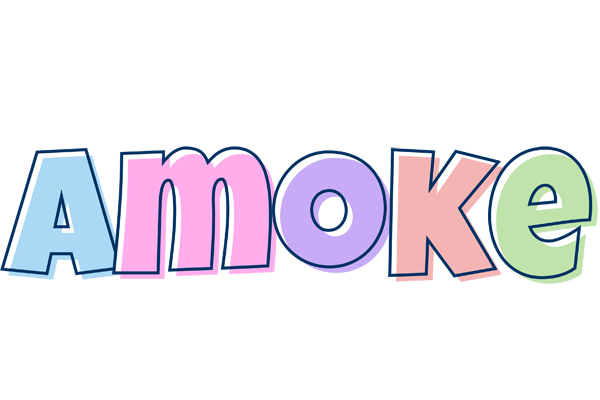 Amoke pastel logo