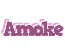 Amoke relaxing logo