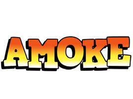 Amoke sunset logo