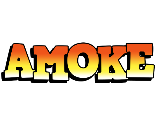 Amoke sunset logo