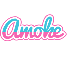 Amoke woman logo
