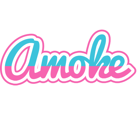 Amoke woman logo