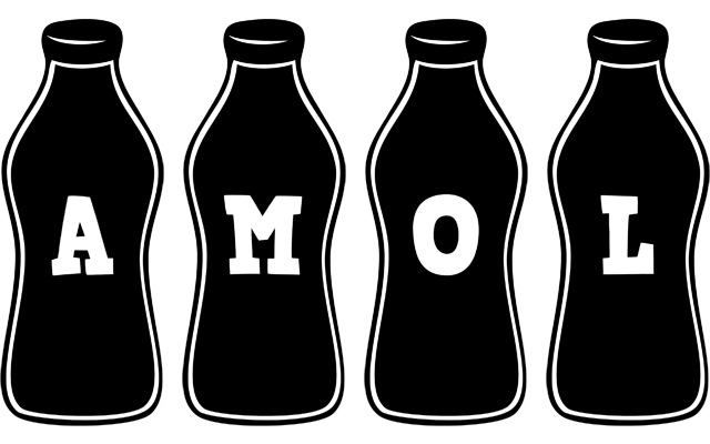 Amol bottle logo