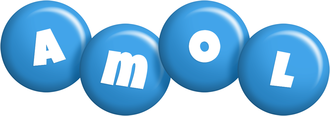 Amol candy-blue logo