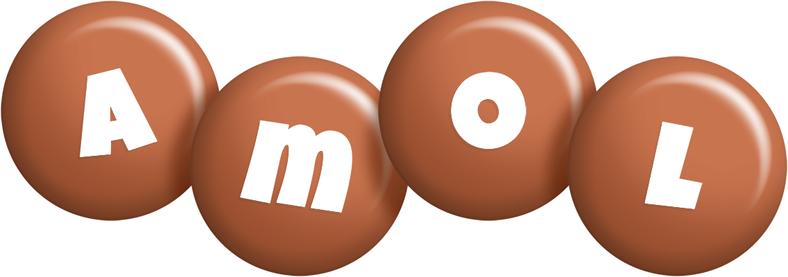 Amol candy-brown logo