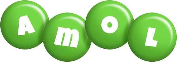 Amol candy-green logo